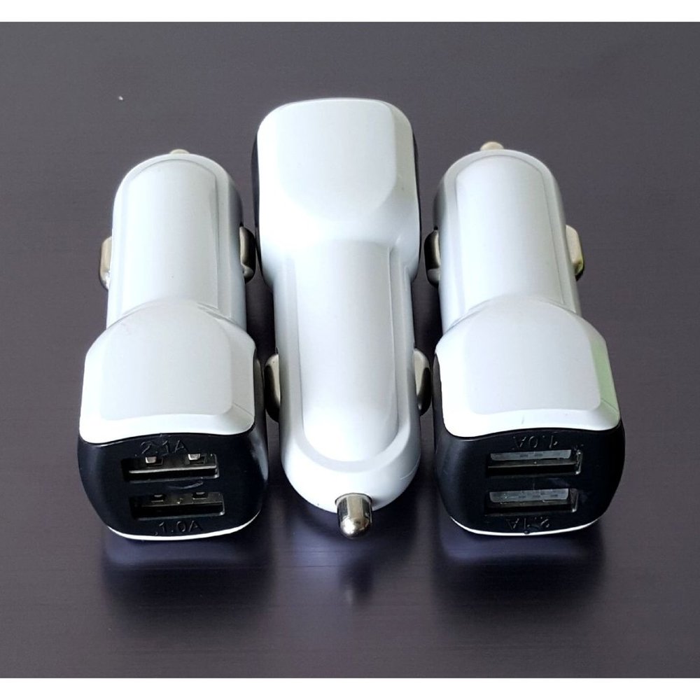 3pack Double USB Car Phone Charger Wholesale